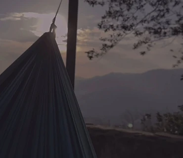 Customer with Langtang Gear hammock outdoor photo 3